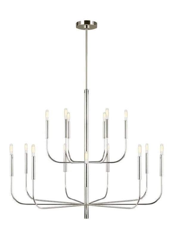 Chandeliers with Metal Frames in Gold FinishChandeliers with Metal Frames in Gold FinishBrianna Large 2-Tier Chandelier Chandeliers with Metal Frames in Gold FinishChandeliers with Metal Frames in Gold FinishBrianna Large 2-Tier Chandelier