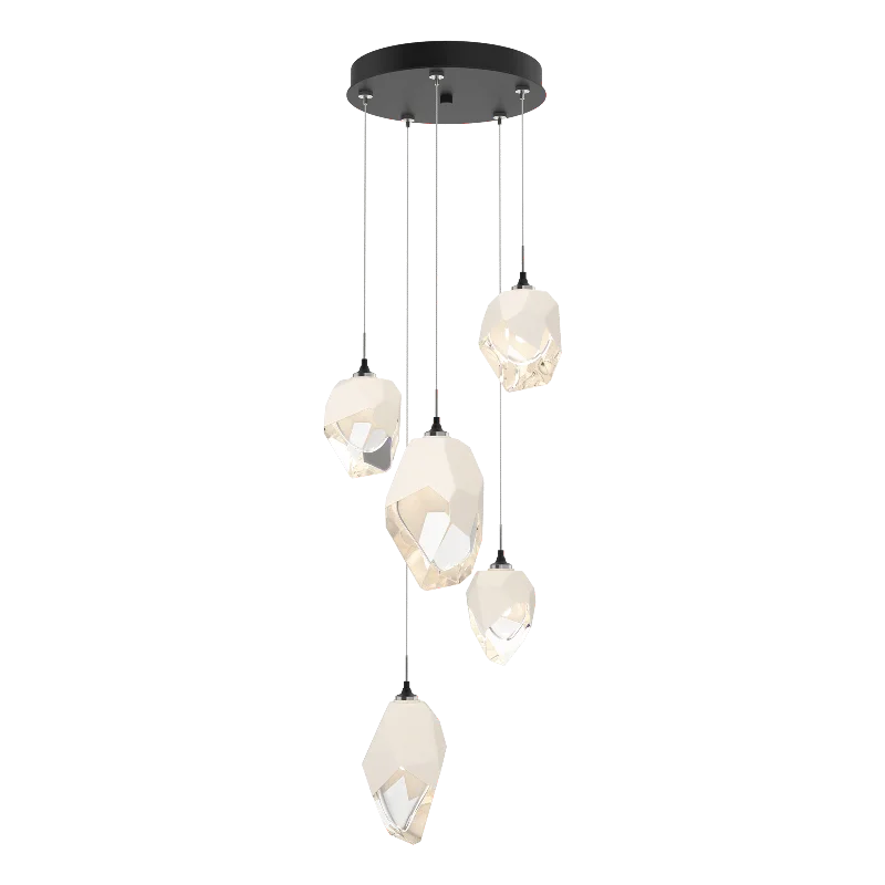 Rustic Wood Chandeliers for Country - Style HousesRustic Wood Chandeliers for Country - Style HousesChrysalis 5-Light Mixed Crystal Pendant