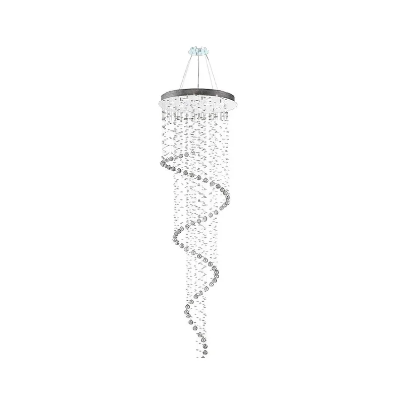 Chandeliers with Pendant Lights for a Stylish LookChandeliers with Pendant Lights for a Stylish LookContemporary Spiral LED Chandelier - SMOKE - W:70cm H:240cm