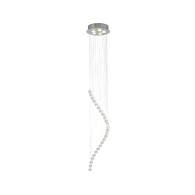 Chandeliers with Pendant Lights for a Stylish LookChandeliers with Pendant Lights for a Stylish LookContemporary Wave LED Chandelier - CLEAR- W:30cm H:180cm Chandeliers with Pendant Lights for a Stylish LookChandeliers with Pendant Lights for a Stylish LookContemporary Wave LED Chandelier - CLEAR- W:30cm H:180cm