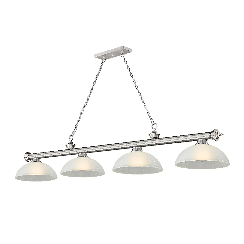 Chandeliers with Venetian Glass for a Luxurious LookChandeliers with Venetian Glass for a Luxurious LookCordon 4 Light Billiard - Brushed Nickel Chandeliers with Venetian Glass for a Luxurious LookChandeliers with Venetian Glass for a Luxurious LookCordon 4 Light Billiard - Brushed Nickel