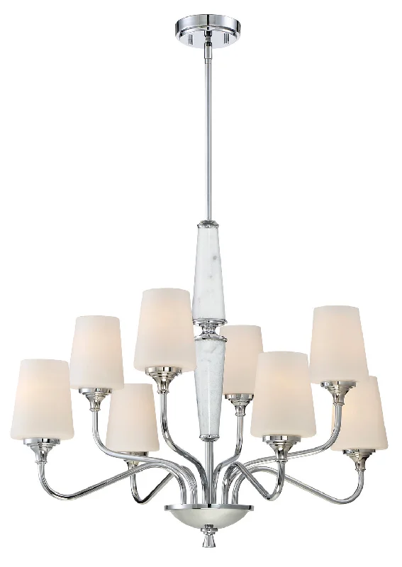 Victorian - Inspired Chandeliers with Ornate DetailsVictorian - Inspired Chandeliers with Ornate DetailsDesigners Fountain Lusso 88788-CH Chandelier Light - Chrome Victorian - Inspired Chandeliers with Ornate DetailsVictorian - Inspired Chandeliers with Ornate DetailsDesigners Fountain Lusso 88788-CH Chandelier Light - Chrome