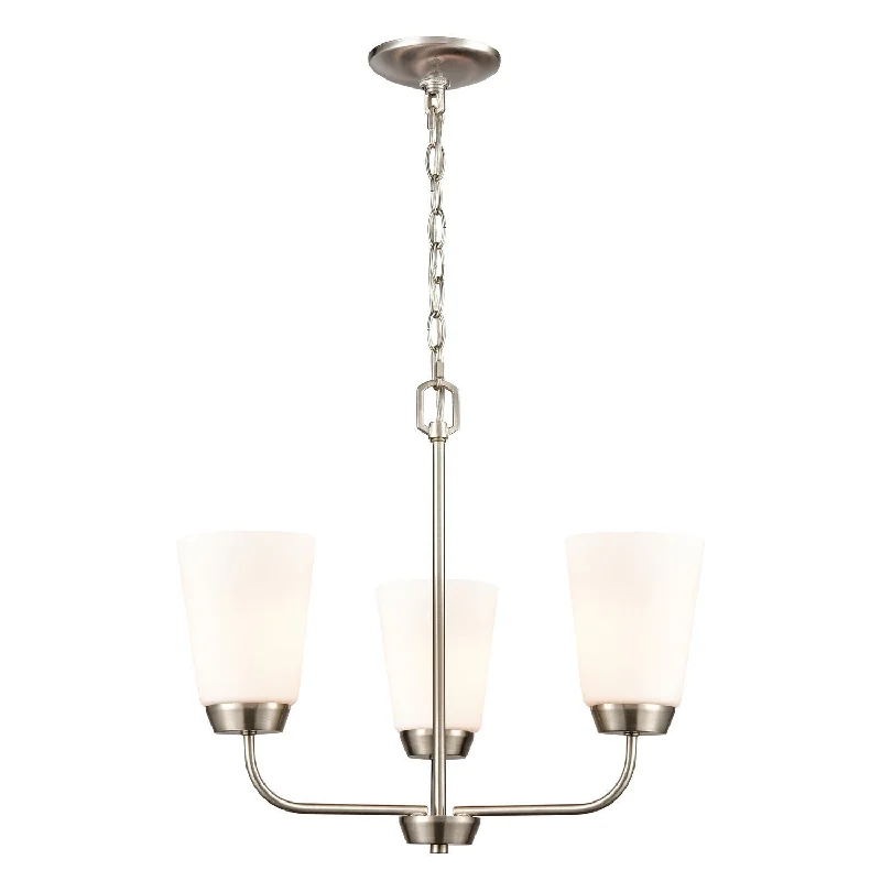 Chandeliers with Candle - Style Bulbs for a Classic AestheticChandeliers with Candle - Style Bulbs for a Classic AestheticWinslow Three Light Chandelier