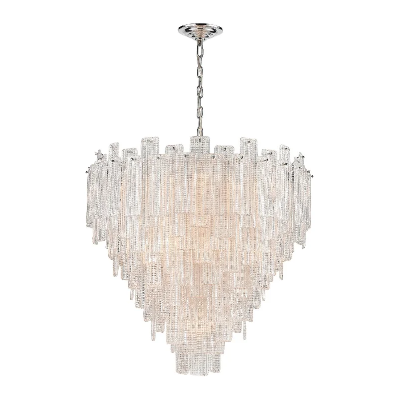 Chandeliers with Metal Frames in Gold FinishChandeliers with Metal Frames in Gold FinishDiplomat 21 Light Chandelier