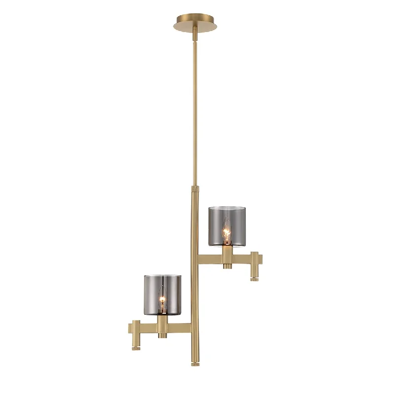 Chandeliers with Adjustable Height for Custom InstallationChandeliers with Adjustable Height for Custom InstallationDecato Two Light Pendant