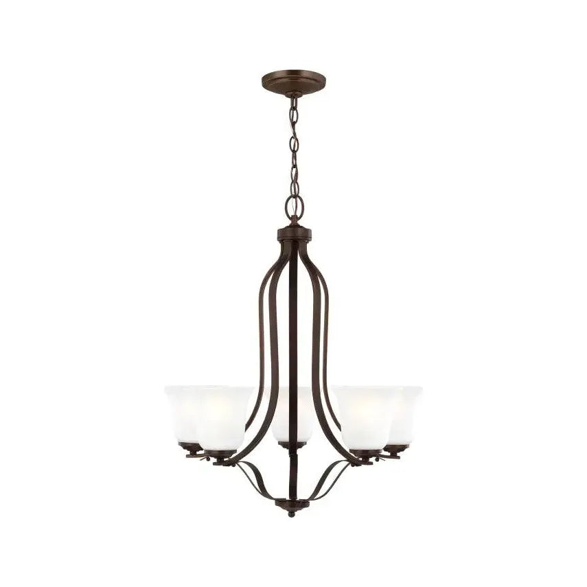Chandeliers with Adjustable Height for Custom InstallationChandeliers with Adjustable Height for Custom InstallationEmmons Five Light Chandelier