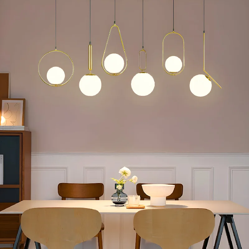 Chandeliers with Metal Frames in Bronze FinishChandeliers with Metal Frames in Bronze FinishGlass Pendant Round Light in Modern Minimalist Style Chandeliers with Metal Frames in Bronze FinishChandeliers with Metal Frames in Bronze FinishGlass Pendant Round Light in Modern Minimalist Style