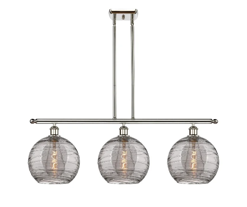 Chandeliers with Colored Glass for a Splash of ColorChandeliers with Colored Glass for a Splash of ColorInnovations Ballston 516-3I-PN-G1213-10SM Chandelier Light - Polished Nickel