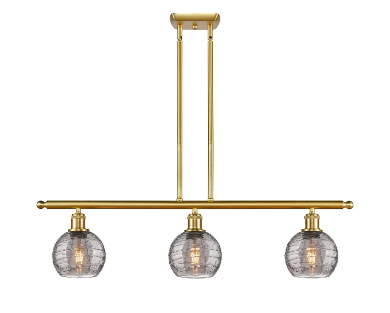 Chandeliers with Dimmable Lights for Ambiance ControlChandeliers with Dimmable Lights for Ambiance ControlInnovations Ballston 516-3I-SG-G1213-6SM Chandelier Light - Satin Gold