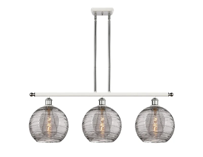 Bohemian - Style Beaded Chandeliers for Eclectic DecorBohemian - Style Beaded Chandeliers for Eclectic DecorInnovations Ballston 516-3I-WPC-G1213-10SM Chandelier Light - White and Polished Chrome