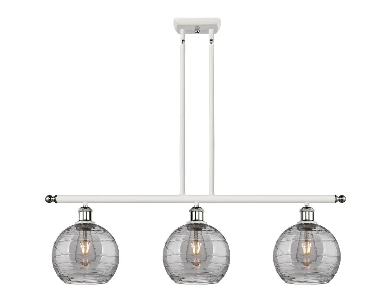 Chandeliers with Sputnik - Style Design for a Futuristic VibeChandeliers with Sputnik - Style Design for a Futuristic VibeInnovations Ballston 516-3I-WPC-G1213-8SM Chandelier Light - White and Polished Chrome