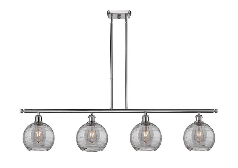 Art Deco Chandeliers for a Retro - Glam LookArt Deco Chandeliers for a Retro - Glam LookInnovations Ballston 516-4I-SN-G1213-8SM Chandelier Light - Brushed Satin Nickel