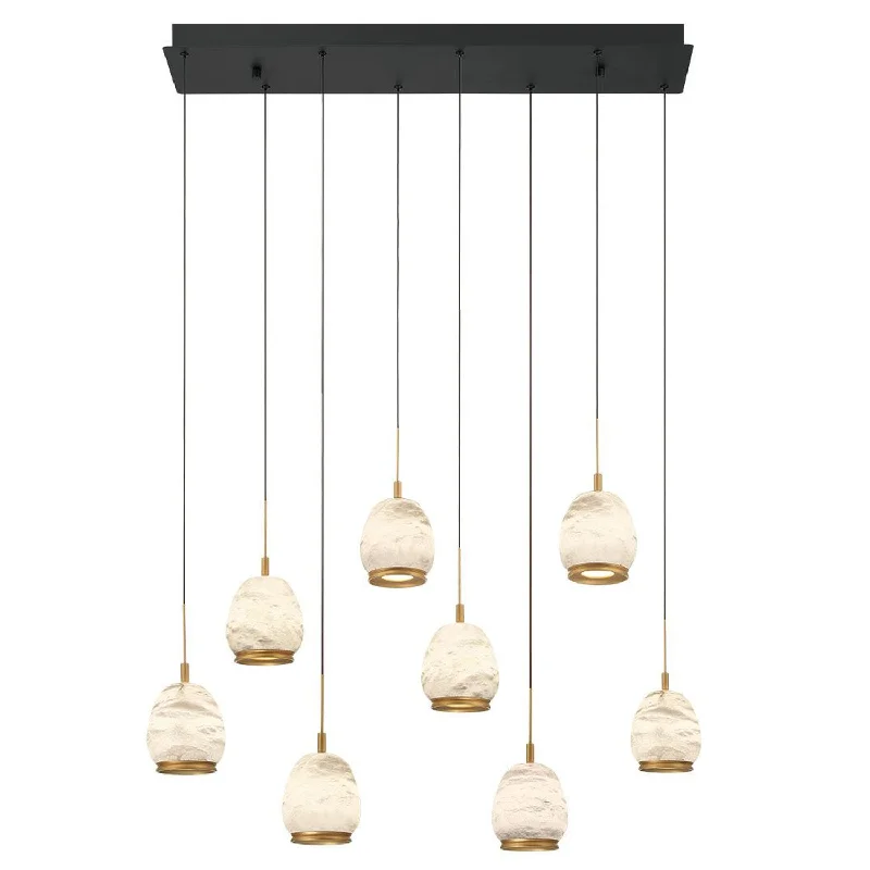 Art Deco Chandeliers for a Retro - Glam LookArt Deco Chandeliers for a Retro - Glam LookLucidata Rectangular LED Chandelier