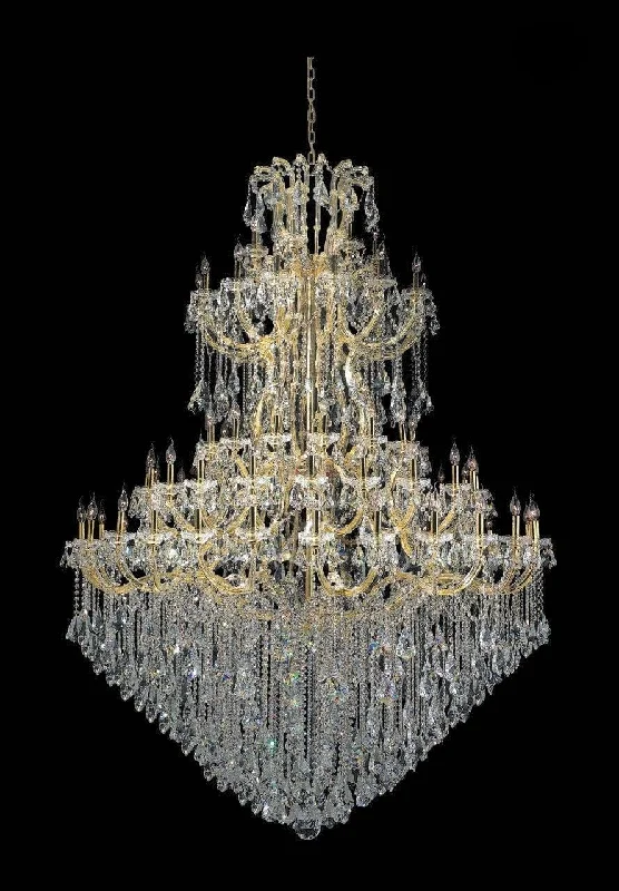 Bohemian - Style Beaded Chandeliers for Eclectic DecorBohemian - Style Beaded Chandeliers for Eclectic DecorMaria Theresa Crystal Chandelier Grande 84 Light- GOLD Bohemian - Style Beaded Chandeliers for Eclectic DecorBohemian - Style Beaded Chandeliers for Eclectic DecorMaria Theresa Crystal Chandelier Grande 84 Light- GOLD