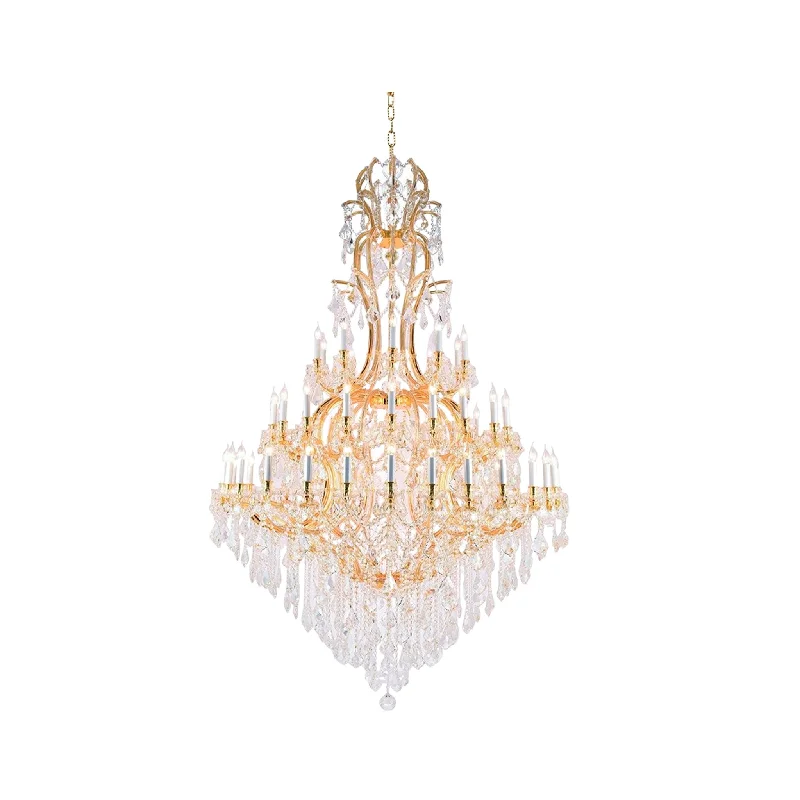 Bohemian - Style Beaded Chandeliers for Eclectic DecorBohemian - Style Beaded Chandeliers for Eclectic DecorMaria Theresa Crystal Chandelier Royal 60 Light - GOLD Bohemian - Style Beaded Chandeliers for Eclectic DecorBohemian - Style Beaded Chandeliers for Eclectic DecorMaria Theresa Crystal Chandelier Royal 60 Light - GOLD