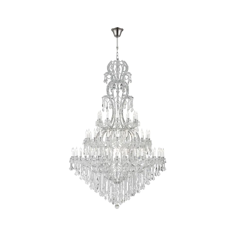 French Country Chandeliers with a Romantic AuraFrench Country Chandeliers with a Romantic AuraMaria Theresa Crystal Chandelier Royal 72 Light - CHROME French Country Chandeliers with a Romantic AuraFrench Country Chandeliers with a Romantic AuraMaria Theresa Crystal Chandelier Royal 72 Light - CHROME