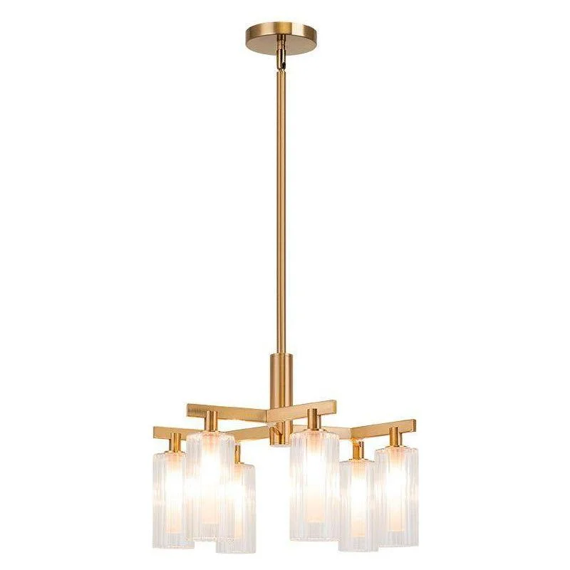 Chandeliers with Colored Glass for a Splash of ColorChandeliers with Colored Glass for a Splash of ColorKristof 6-Light Chandelier Chandeliers with Colored Glass for a Splash of ColorChandeliers with Colored Glass for a Splash of ColorKristof 6-Light Chandelier