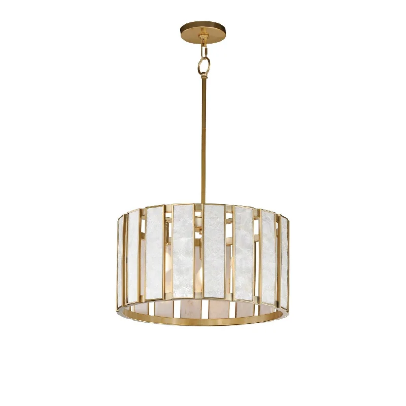 LED Chandeliers for Energy - Efficient LightingLED Chandeliers for Energy - Efficient LightingMaxim Miramar 12803CZNAB Chandelier Light - Capiz / Natural Aged Brass