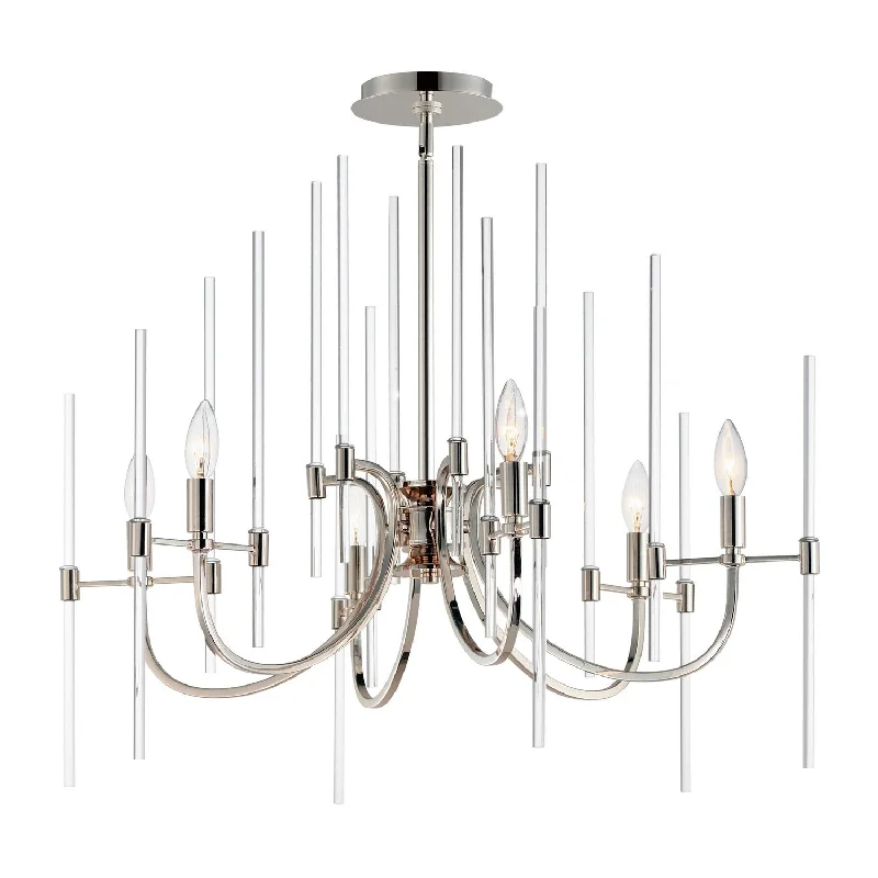 Chandeliers for Dining Rooms to Set the Mood for MealsChandeliers for Dining Rooms to Set the Mood for MealsMaxim Divine 38407CLPN Chandelier Light - Polished Nickel Chandeliers for Dining Rooms to Set the Mood for MealsChandeliers for Dining Rooms to Set the Mood for MealsMaxim Divine 38407CLPN Chandelier Light - Polished Nickel