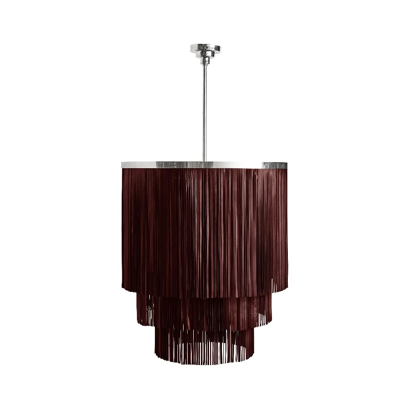 LED Chandeliers for Energy - Efficient LightingLED Chandeliers for Energy - Efficient LightingSmall NeKeia Leather Chandelier in Nickel Finish and NeKeia Leather LED Chandeliers for Energy - Efficient LightingLED Chandeliers for Energy - Efficient LightingSmall NeKeia Leather Chandelier in Nickel Finish and NeKeia Leather