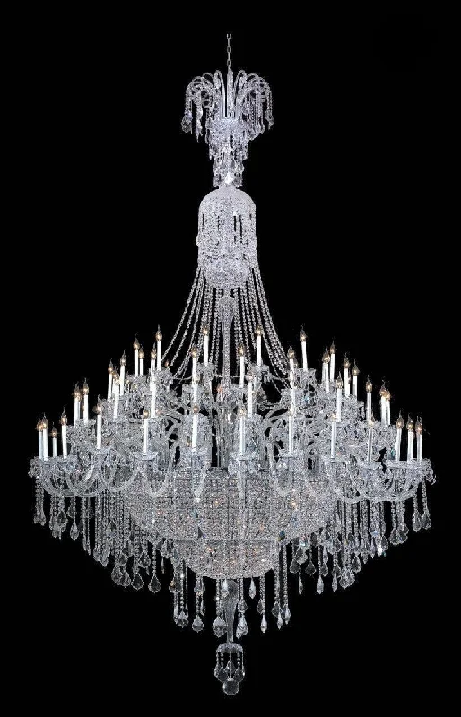 Large Chandeliers for Grand Halls and FoyersLarge Chandeliers for Grand Halls and FoyersBohemian Prague 122 Light Crystal Chandelier - CHROME Large Chandeliers for Grand Halls and FoyersLarge Chandeliers for Grand Halls and FoyersBohemian Prague 122 Light Crystal Chandelier - CHROME