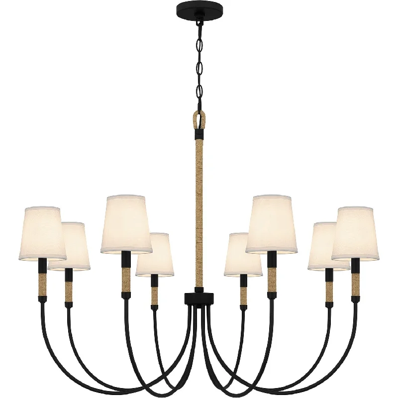 Chandeliers with Adjustable Height for Custom InstallationChandeliers with Adjustable Height for Custom InstallationBayside Eight Light Chandelier