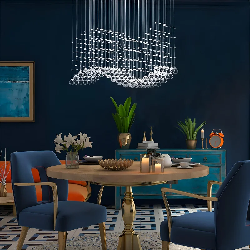 Art Deco Chandeliers for a Retro - Glam LookArt Deco Chandeliers for a Retro - Glam LookRectangular Raindrop Wave Crystal Chandelier Ceiling Light Art Deco Chandeliers for a Retro - Glam LookArt Deco Chandeliers for a Retro - Glam LookRectangular Raindrop Wave Crystal Chandelier Ceiling Light
