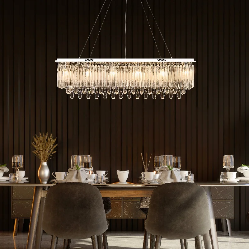 Chandeliers with Metal Frames in Copper FinishChandeliers with Metal Frames in Copper FinishRectangular Frosted Crystal Chandelier Chandeliers with Metal Frames in Copper FinishChandeliers with Metal Frames in Copper FinishRectangular Frosted Crystal Chandelier
