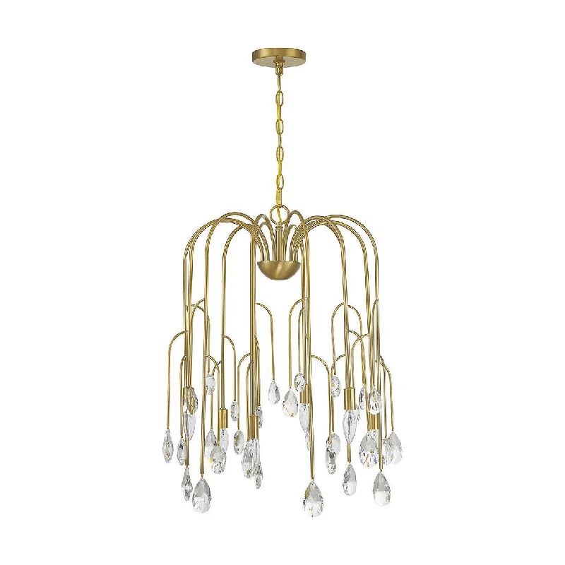 Chandeliers with Colored Glass for a Splash of ColorChandeliers with Colored Glass for a Splash of ColorAnholt 6-Light Chandelier Chandeliers with Colored Glass for a Splash of ColorChandeliers with Colored Glass for a Splash of ColorAnholt 6-Light Chandelier