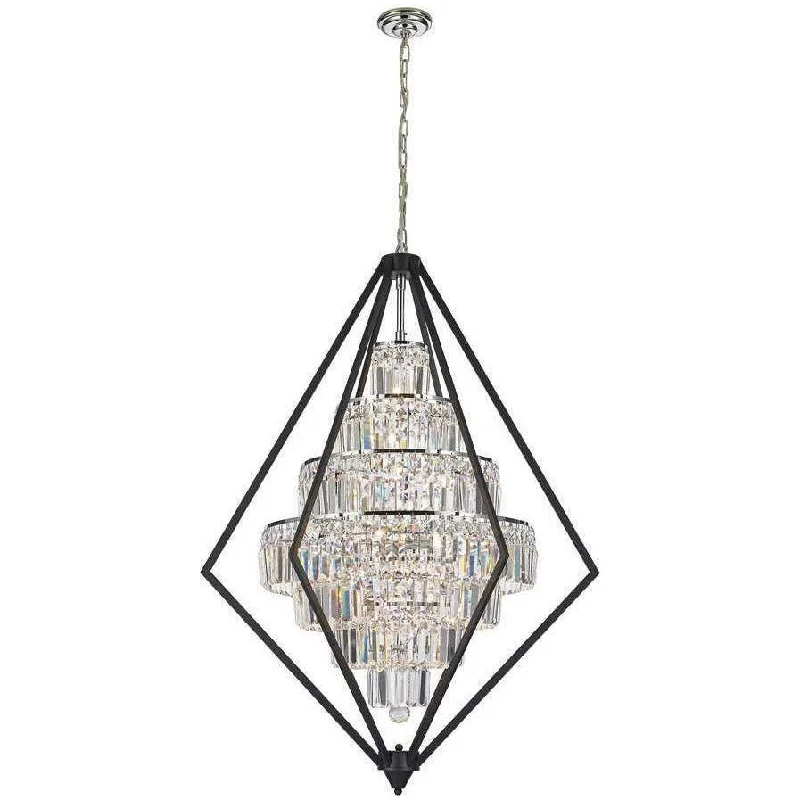 Chandeliers with Metal Frames in Copper FinishChandeliers with Metal Frames in Copper FinishGeometric Chandelier