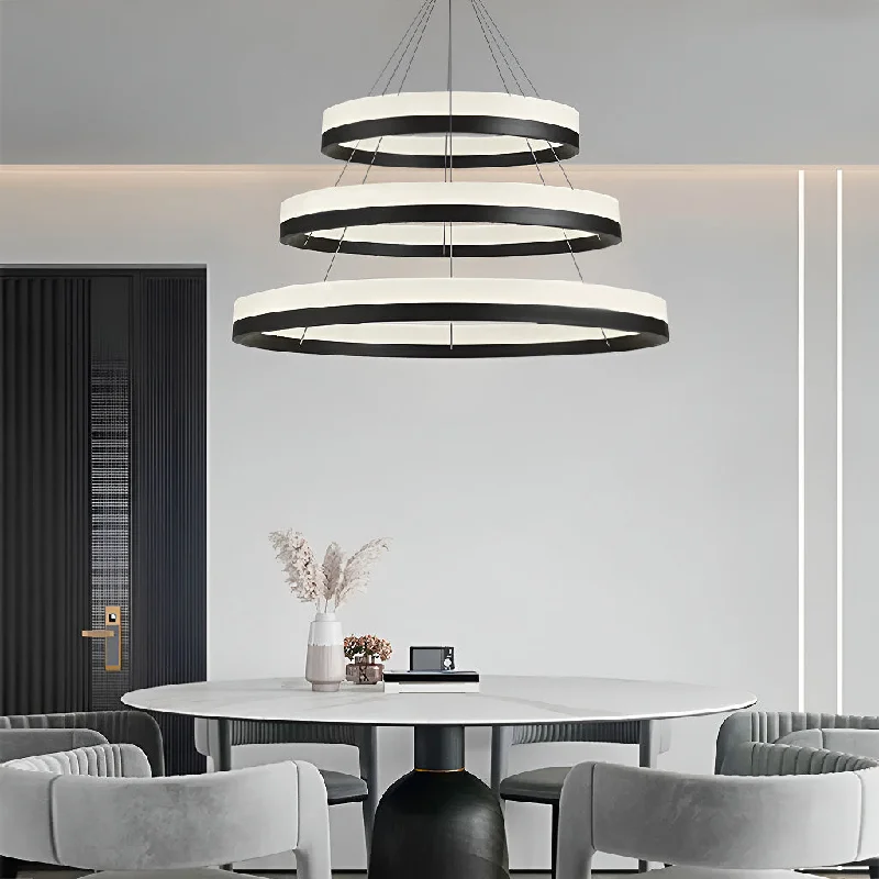 Chandeliers with Metal Frames in Bronze FinishChandeliers with Metal Frames in Bronze FinishTwo Rings & Three Rings Pendant Light Fixture Chandeliers with Metal Frames in Bronze FinishChandeliers with Metal Frames in Bronze FinishTwo Rings & Three Rings Pendant Light Fixture