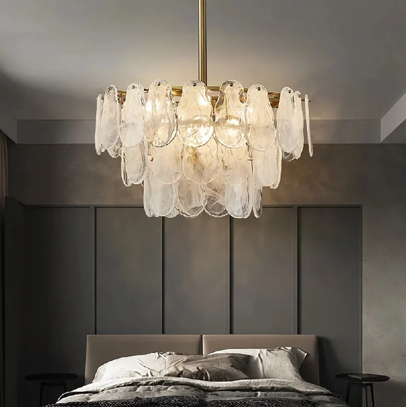 Chandeliers with Frosted Glass for a Softer Light DiffusionChandeliers with Frosted Glass for a Softer Light DiffusionTiered Cloud Glass Chandelier Chandeliers with Frosted Glass for a Softer Light DiffusionChandeliers with Frosted Glass for a Softer Light DiffusionTiered Cloud Glass Chandelier