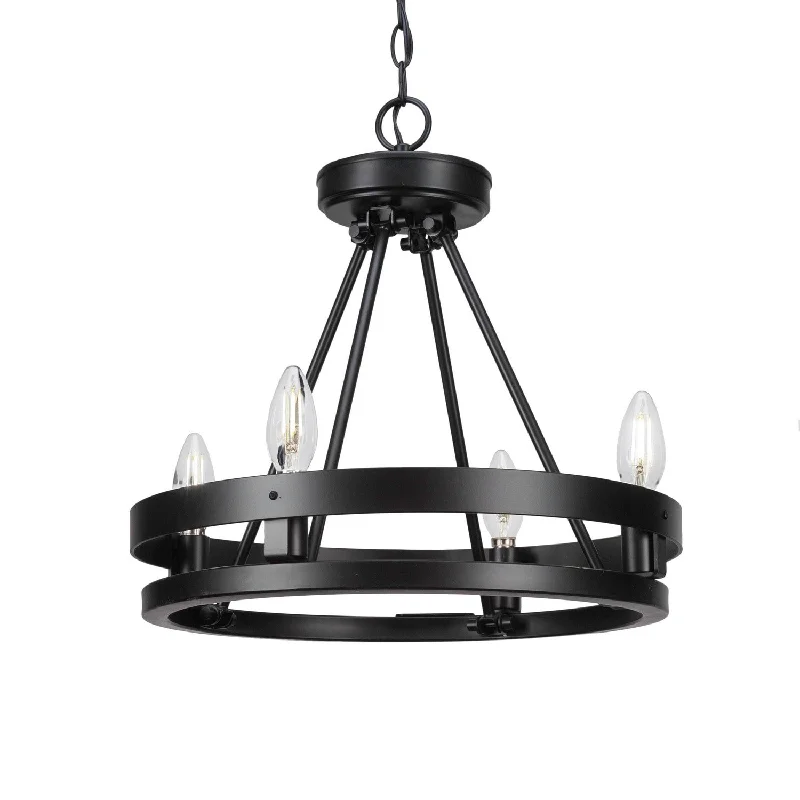 Mini Chandeliers for Adding Charm to Small SpacesMini Chandeliers for Adding Charm to Small SpacesToltec Belmont 2704-mb Chandelier Light - Matte Black