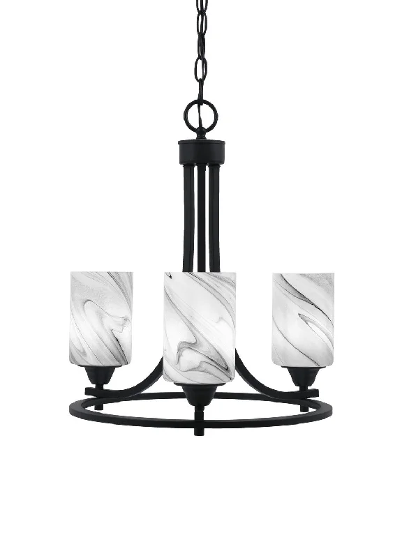 Small Chandeliers for Compact RoomsSmall Chandeliers for Compact RoomsToltec Paramount 3403-MB-3009 Chandelier Light - Matte Black Small Chandeliers for Compact RoomsSmall Chandeliers for Compact RoomsToltec Paramount 3403-MB-3009 Chandelier Light - Matte Black