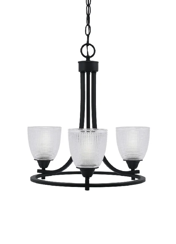 Mid - Century Modern Chandeliers for Vintage AppealMid - Century Modern Chandeliers for Vintage AppealToltec Paramount 3403-MB-500 Chandelier Light - Matte Black