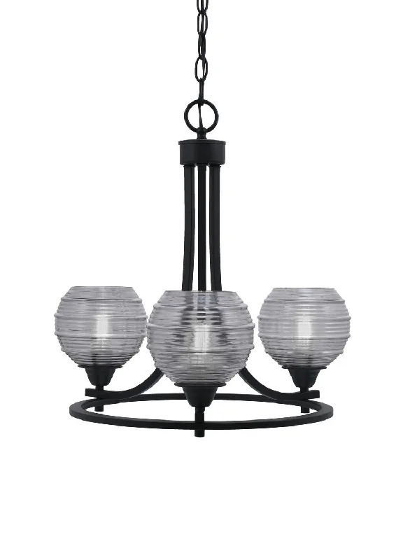 Traditional Brass Chandeliers for Classic InteriorsTraditional Brass Chandeliers for Classic InteriorsToltec Paramount 3403-MB-5112 Chandelier Light - Matte Black