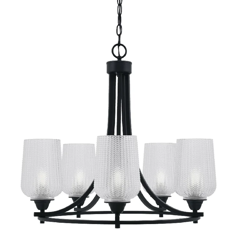 Chandeliers with Murano Glass for a High - End Artistic TouchChandeliers with Murano Glass for a High - End Artistic TouchToltec Paramount 3405-MB-4250 Chandelier Light - Matte Black Chandeliers with Murano Glass for a High - End Artistic TouchChandeliers with Murano Glass for a High - End Artistic TouchToltec Paramount 3405-MB-4250 Chandelier Light - Matte Black