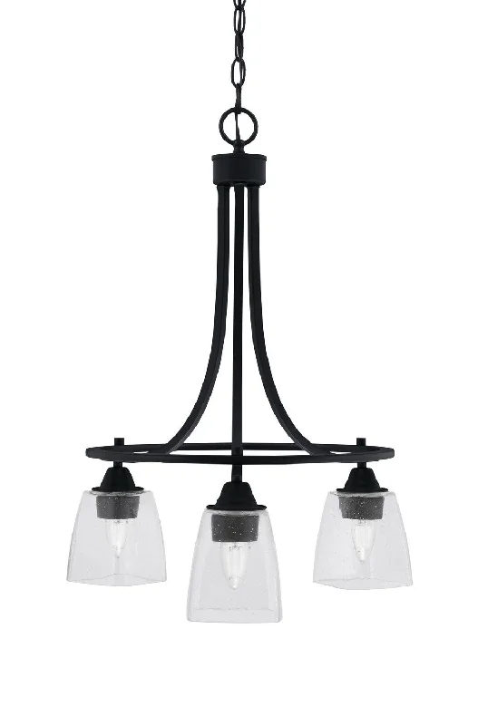 Chandeliers with Metal Frames in Black FinishChandeliers with Metal Frames in Black FinishToltec Paramount 3413-MB-461 Chandelier Light - Matte Black Chandeliers with Metal Frames in Black FinishChandeliers with Metal Frames in Black FinishToltec Paramount 3413-MB-461 Chandelier Light - Matte Black