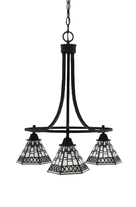 Chandeliers with Metal Frames in Black FinishChandeliers with Metal Frames in Black FinishToltec Paramount 3413-MB-9105 Chandelier Light - Matte Black Chandeliers with Metal Frames in Black FinishChandeliers with Metal Frames in Black FinishToltec Paramount 3413-MB-9105 Chandelier Light - Matte Black