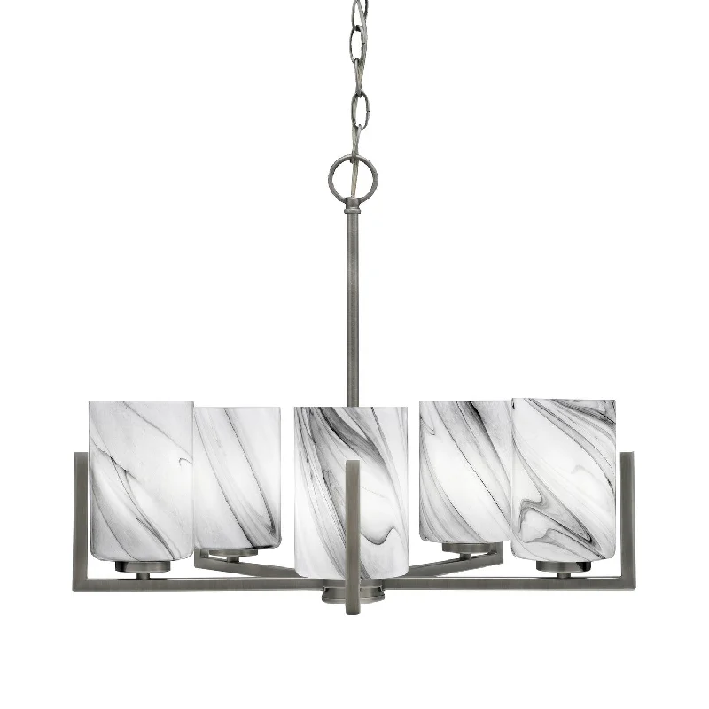 Chandeliers for Living Rooms to Create a Focal PointChandeliers for Living Rooms to Create a Focal PointToltec Atlas 4505-GP-3009 Chandelier Light - Graphite