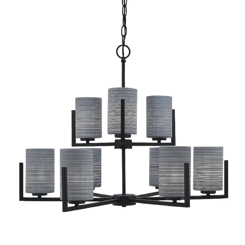 Chandeliers with Murano Glass for a High - End Artistic TouchChandeliers with Murano Glass for a High - End Artistic TouchToltec Atlas 4509-MB-4062 Chandelier Light - Matte Black Chandeliers with Murano Glass for a High - End Artistic TouchChandeliers with Murano Glass for a High - End Artistic TouchToltec Atlas 4509-MB-4062 Chandelier Light - Matte Black