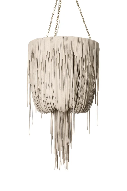 Rustic Wood Chandeliers for Country - Style HousesRustic Wood Chandeliers for Country - Style HousesSmall Round Urchin Leather Chandelier in Cream-Stone Leather Rustic Wood Chandeliers for Country - Style HousesRustic Wood Chandeliers for Country - Style HousesSmall Round Urchin Leather Chandelier in Cream-Stone Leather