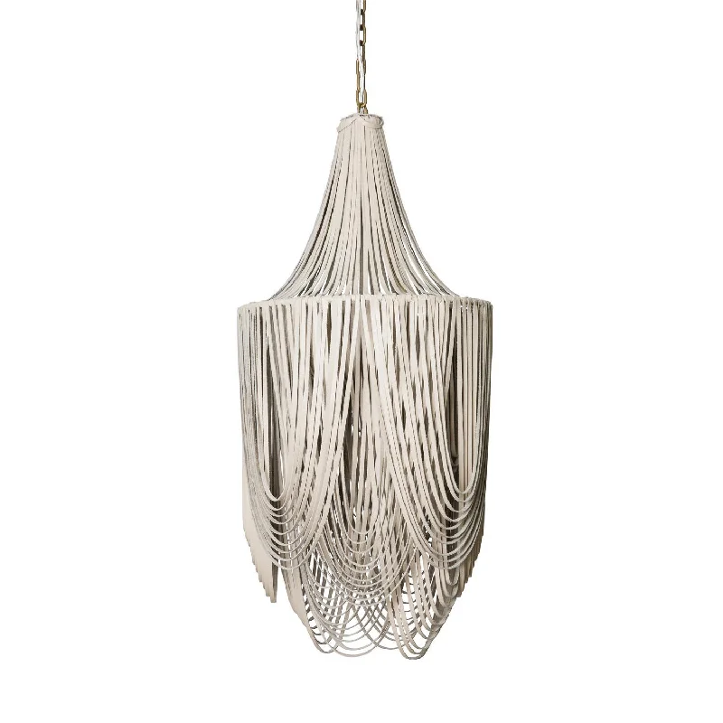 Rustic Wood Chandeliers for Country - Style HousesRustic Wood Chandeliers for Country - Style HousesSmall Round Whisper with Crown Leather Chandelier in Cream-Stone Leather Rustic Wood Chandeliers for Country - Style HousesRustic Wood Chandeliers for Country - Style HousesSmall Round Whisper with Crown Leather Chandelier in Cream-Stone Leather