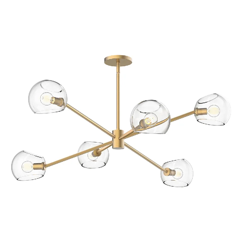 Chandeliers with Metal Frames in Gold FinishChandeliers with Metal Frames in Gold FinishWillow Chandeliers