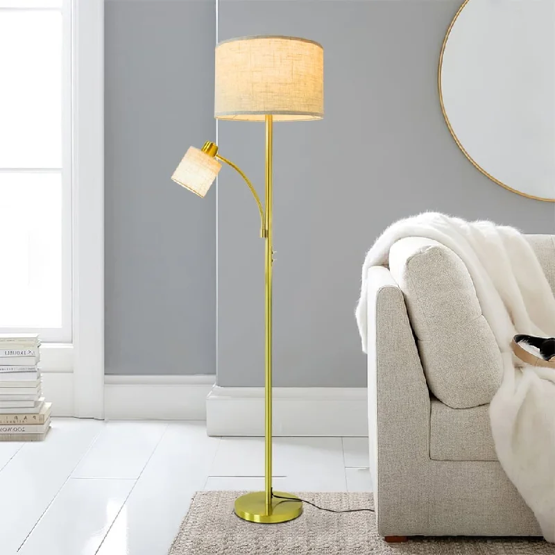 Marble Base Floor Lamp for a Touch of LuxuryMarble Base Floor Lamp for a Touch of Luxury2 Head Mother and Child Standing Floor Lamp, Gold Iron Reading Floor Lamps Pole Light with 2* LED Bulbs - Gold Iron Marble Base Floor Lamp for a Touch of LuxuryMarble Base Floor Lamp for a Touch of Luxury2 Head Mother and Child Standing Floor Lamp, Gold Iron Reading Floor Lamps Pole Light with 2* LED Bulbs - Gold Iron