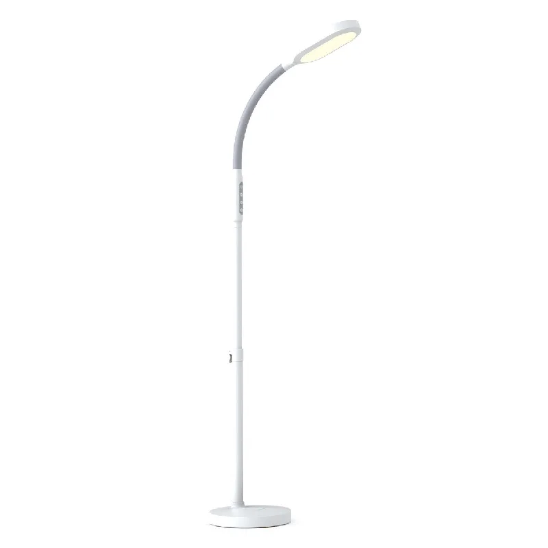Glass Floor Lamp with Frosted Shades for Soft Diffused LightGlass Floor Lamp with Frosted Shades for Soft Diffused Light2-in-1 Floor Lamp - UV-Free Full Spectrum LED Adjustable Brightness and Color, Flexible Gooseneck, and Adjustable Height Glass Floor Lamp with Frosted Shades for Soft Diffused LightGlass Floor Lamp with Frosted Shades for Soft Diffused Light2-in-1 Floor Lamp - UV-Free Full Spectrum LED Adjustable Brightness and Color, Flexible Gooseneck, and Adjustable Height