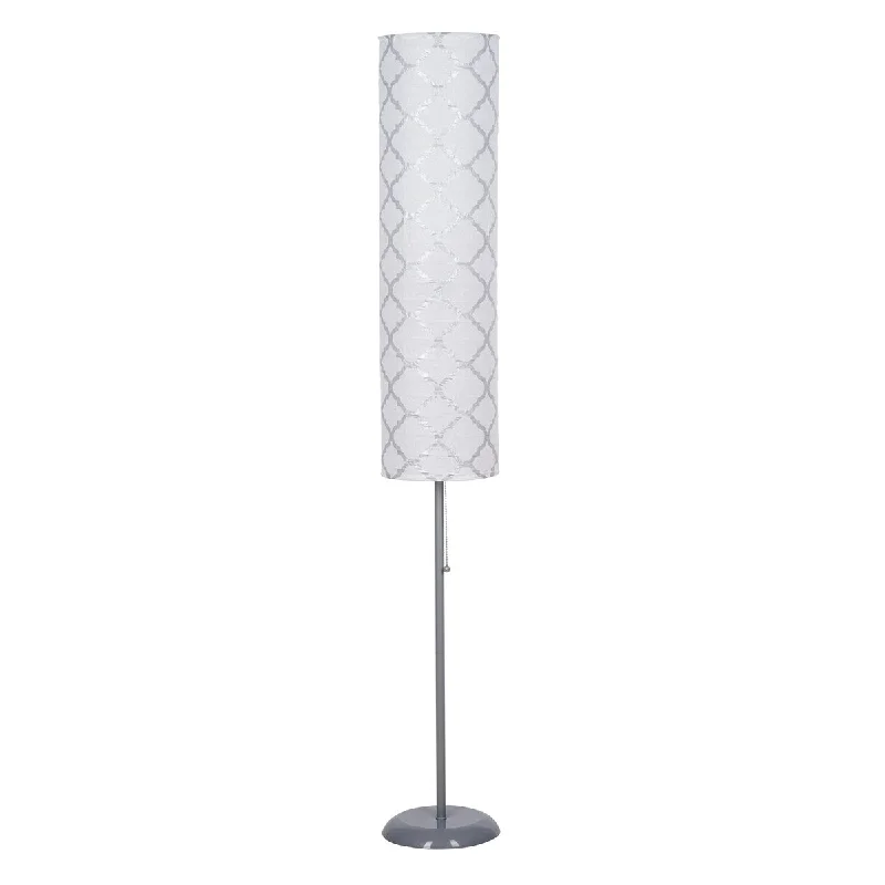 Rustic Farmhouse Style Floor Lamp for Cozy BedroomsRustic Farmhouse Style Floor Lamp for Cozy Bedrooms54" Rice Paper Shade Floor Lamp, Silver Finish, LED Bulb Included Rustic Farmhouse Style Floor Lamp for Cozy BedroomsRustic Farmhouse Style Floor Lamp for Cozy Bedrooms54" Rice Paper Shade Floor Lamp, Silver Finish, LED Bulb Included