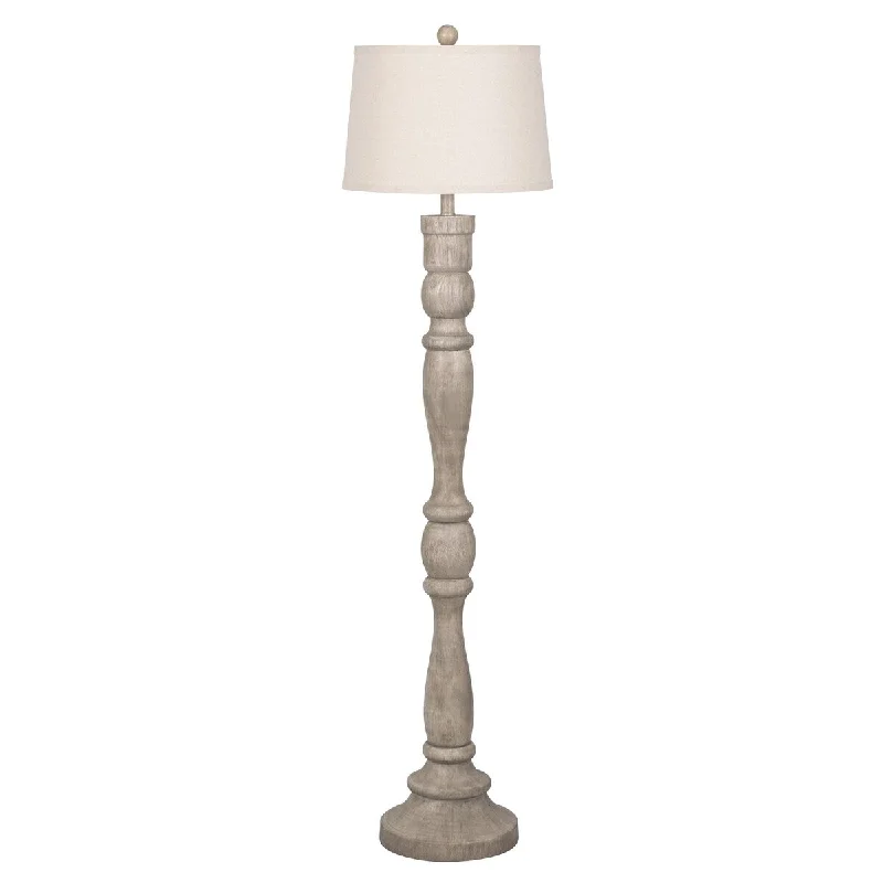 Marble Base Floor Lamp for a Touch of LuxuryMarble Base Floor Lamp for a Touch of Luxury59.5" Weathered Wood Finish Floor Lamp, Light Brown/Grey Color - Grey Marble Base Floor Lamp for a Touch of LuxuryMarble Base Floor Lamp for a Touch of Luxury59.5" Weathered Wood Finish Floor Lamp, Light Brown/Grey Color - Grey