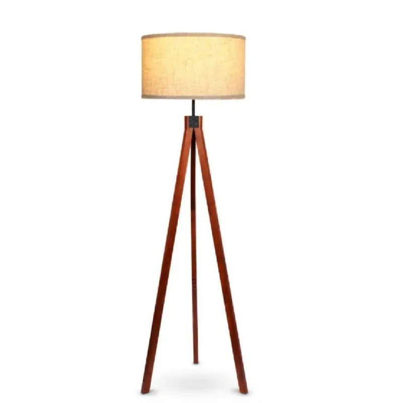 Bohemian Inspired Floor Lamp for Eclectic Home DecorBohemian Inspired Floor Lamp for Eclectic Home Decor60" Brown Tripod Floor Lamp with Solid Wood Legs Bohemian Inspired Floor Lamp for Eclectic Home DecorBohemian Inspired Floor Lamp for Eclectic Home Decor60" Brown Tripod Floor Lamp with Solid Wood Legs
