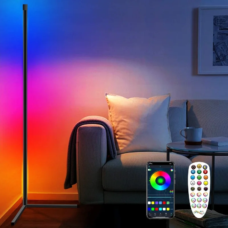 Victorian Style Floor Lamp for Traditional and Elegant InteriorsVictorian Style Floor Lamp for Traditional and Elegant Interiors61" RGB Color Changing Standing Corner Lamp, Dimmable LED Smart Floor Lamp by Remote Controller and APP Control - Black Victorian Style Floor Lamp for Traditional and Elegant InteriorsVictorian Style Floor Lamp for Traditional and Elegant Interiors61" RGB Color Changing Standing Corner Lamp, Dimmable LED Smart Floor Lamp by Remote Controller and APP Control - Black